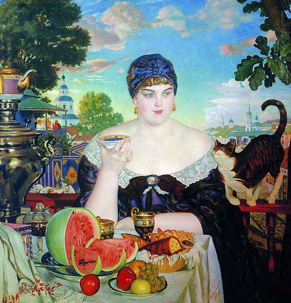 The Merchant Wife, Boris Kustodiev